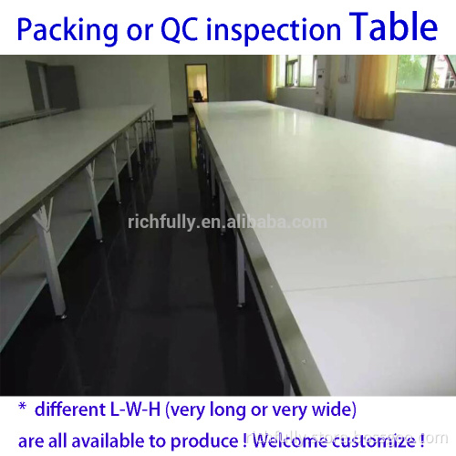 Rugs or Fabric rolls QC inspection Table